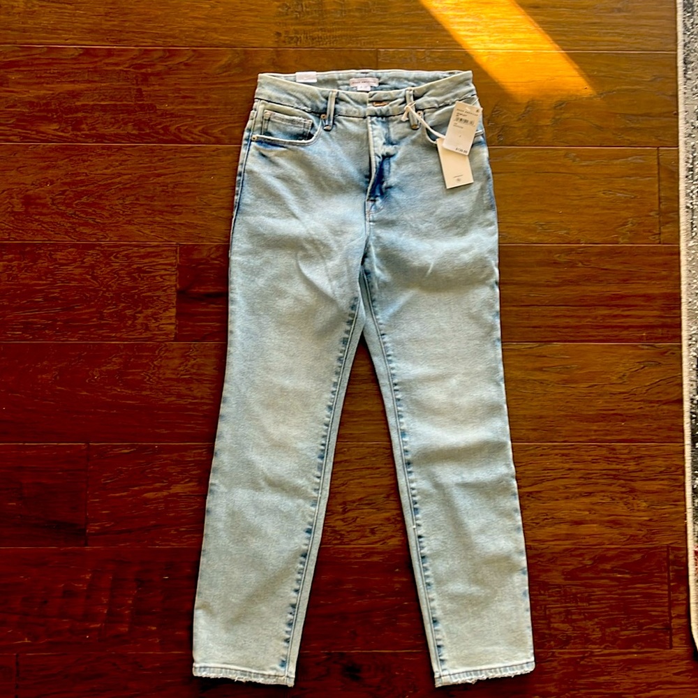 NWT Good American Sz 4/27 Good Classic Jeans